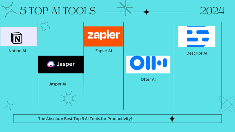 The Absolute Best Top 5 AI Tools for Productivity